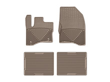 WeatherTech All Weather Floor Mats; Tan; Front and Rear WTFT167273