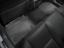 WeatherTech FloorLinerTM DigitalFit; Black; Rear; 2 Pieces 445142