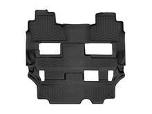 WeatherTech FloorLinerTM HP; Black; Rear and Third Row 446076IM