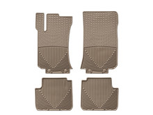 WeatherTech All Weather Floor Mats; Tan; Front and Rear MB V251 T