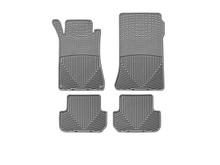 WeatherTech All Weather Floor Mats; Gray; Front and Rear MB W209 G
