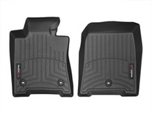 WeatherTech FloorLinerTM DigitalFit; Black; Front 445361