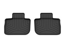 WeatherTech FloorLinerTM HP; Black; Rear; 2 Pcs. 443792IM