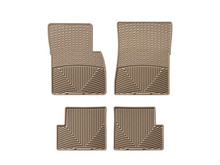 WeatherTech All Weather Floor Mats; Tan; Front and Rear MB W463 T