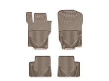 WeatherTech All Weather Floor Mats; Tan; Front and Rear MB X164 T