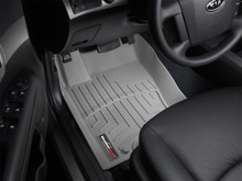 WeatherTech FloorLinerTM DigitalFit; Gray; Front 461821