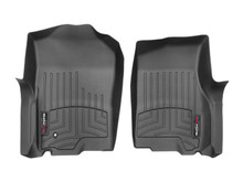WeatherTech FloorLinerTM DigitalFit; Black; Front 440291
