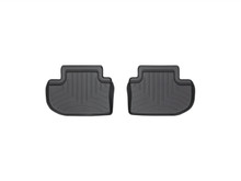 WeatherTech FloorLinerTM DigitalFit; Black; Rear; 2 Pieces 443723