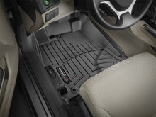 WeatherTech FloorLinerTM DigitalFit; Black; Front 443731