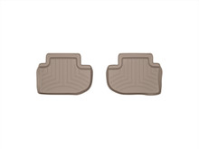 WeatherTech FloorLinerTM DigitalFit; Tan; Rear; 2 Piece 453723