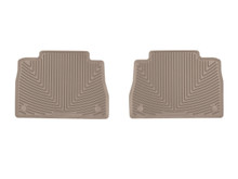 WeatherTech All Weather Floor Mats; Tan; Rear W641TN