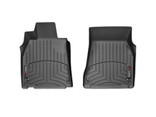 WeatherTech FloorLinerTM DigitalFit; Black; Front 442071