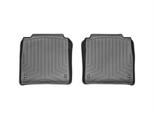 WeatherTech FloorLinerTM DigitalFit; Black; Rear; 2 Pieces 442073