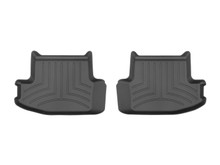 WeatherTech FloorLinerTM DigitalFit; Black; Rear; 2 Pieces 449375