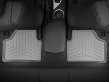 WeatherTech FloorLinerTM DigitalFit; Gray; Rear; 2 Piece 463652