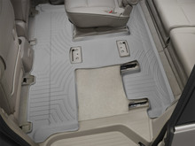 WeatherTech FloorLinerTM DigitalFit; Gray; Rear And Third Row 463662