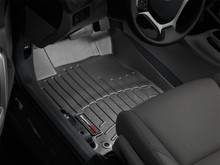 WeatherTech FloorLinerTM DigitalFit; Black; Front 443961