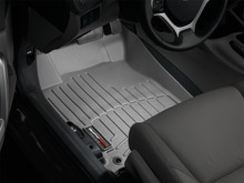 WeatherTech FloorLinerTM DigitalFit; Gray; Front 463961