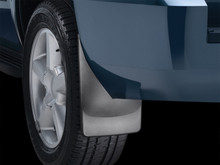 WeatherTech MudFlap No-Drill DigitalFit; Black 120015