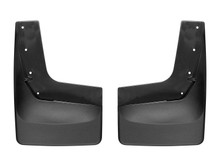 WeatherTech MudFlap No-Drill DigitalFit; Black 120088