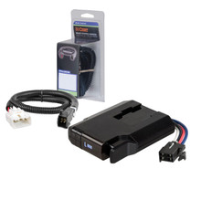 2016-2024 Toyota Tacoma CURT Venturer NEXT Time-Delay Trailer Brake Controller Plug & Play Bundle - Low Profile, Adjustable, 1-3 Axles 51116