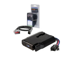2012-2020 Ford Flex CURT Venturer NEXT Time-Delay Trailer Brake Controller Plug & Play Bundle - Low Profile, Adjustable, 1-3 Axles 51116