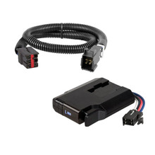 2006-2015 Land Rover Range Rover Sport CURT Venturer NEXT Time-Delay Trailer Brake Controller Plug & Play Bundle - Low Profile, Adjustable, 1-3 Axles 51116