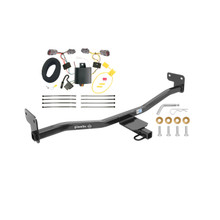 2014-2019 KIA Soul w/LED Taillights Draw-tite Class 1 Trailer Hitch, 1-1/4 Inch Square Receiver Bundle w/ Plug-n-Play T-One Wiring Harness