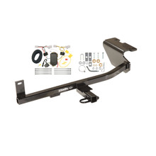 2012-2015 Mazda 5 Draw-tite Class 1 Trailer Hitch, 1-1/4 Inch Square Receiver Bundle w/ Plug-n-Play T-One Wiring Harness