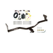 2010-2013 KIA Soul w/LED Taillights Draw-tite Class 1 Trailer Hitch, 1-1/4 Inch Square Receiver Bundle w/ Plug-n-Play T-One Wiring Harness