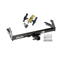 1987-1994 Dodge Dakota Draw-tite Class 3 Trailer Hitch, 2 Inch Square Receiver Bundle w/ Plug-n-Play T-One Wiring Harness