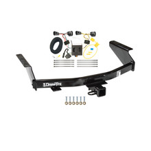 2008-2011 Dodge Nitro Draw-tite Class 3 Trailer Hitch, 2 Inch Square Receiver Bundle w/ Plug-n-Play T-One Wiring Harness