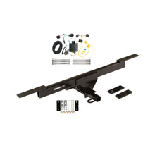 2017-2019 Volkswagen Passat Draw-tite Class 1 Trailer Hitch, 1-1/4 Inch Square Receiver Bundle w/ Plug-n-Play T-One Wiring Harness