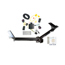 2012-2020 Dodge Journey Except w/LED Taillights Draw-tite Class 3 Trailer Hitch, 2 Inch Square Receiver Bundle w/ Plug-n-Play T-One Wiring Harness 75648