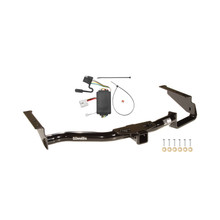 2004-2007 Toyota Highlander Draw-tite Class 3 Trailer Hitch, 2 Inch Square Receiver Bundle w/ Plug-n-Play T-One Wiring Harness