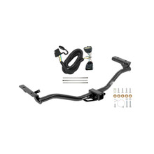 2011-2019 Ford Explorer Draw-tite Class 3 Trailer Hitch, 2 Inch Square Receiver Bundle w/ Plug-n-Play T-One Wiring Harness