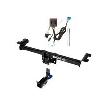 2013-2018 Acura RDX Draw-tite Hidden Hitch Completely Hidden Trailer Hitch 2 Inch Removable Receiver Bundle w/ Plug-n-Play T-One Wiring Harness