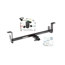 2010-2013 Mazda 3 Hatchback, Except w/Grand Touring LED Taillights Draw-tite Class 1 Trailer Hitch, 1-1/4 Inch Square Receiver Bundle w/ Plug-n-Play T-One Wiring Harness