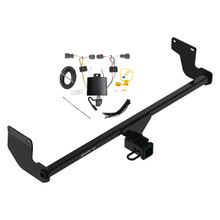 2020-2023 KIA Soul Except GT Turbo & EV Draw-tite Class 3 Trailer Hitch, 2 Inch Square Receiver Bundle w/ Plug-n-Play T-One Wiring Harness