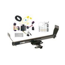 2012-2014 Dodge Avenger Draw-tite Class 1 Trailer Hitch, 1-1/4 Inch Square Receiver Bundle w/ Plug-n-Play T-One Wiring Harness