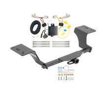 2013-2018 Toyota Avalon Draw-tite Class 2 Trailer Hitch, 1-1/4 Inch Square Receiver Bundle w/ Plug-n-Play T-One Wiring Harness