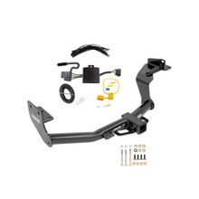 2019-2020 Hyundai Santa Fe Draw-tite Class 3 Trailer Hitch, 2 Inch Square Receiver Bundle w/ Plug-n-Play T-One Wiring Harness