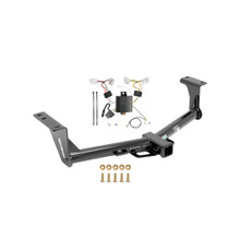 2015-2024 Nissan Murano Draw-Tite Class 3 Trailer Hitch, 2 Inch Square Receiver Bundle w/ Plug-n-Play T-One Wiring Harness