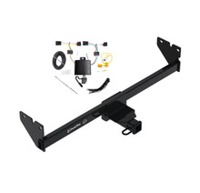 2020-2023 Volkswagen Atlas Cross Sport Draw-tite Class 3 Trailer Hitch, 2 Inch Square Receiver Bundle w/ Plug-n-Play T-One Wiring Harness
