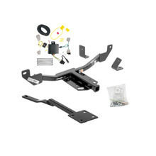 2014-2020 Chevrolet Impala Except Impala Limited Draw-tite Class 2 Trailer Hitch, 1-1/4 Inch Square Receiver Bundle w/ Plug-n-Play T-One Wiring Harness