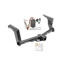 2013-2015 Subaru XV Crosstrek Except Hybrid Draw-tite Class 3 Trailer Hitch, 2 Inch Square Receiver Bundle w/ Plug-n-Play T-One Wiring Harness