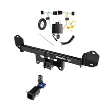 2022-2024 BMW X3 Draw-Tite Hidden Hitch Completely Hidden Trailer Hitch 2 Inch Removable Receiver Bundle w/ Plug-n-Play T-One Wiring Harness