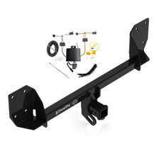 2018-2024 Volvo XC60 Draw-Tite Class 4 Trailer Hitch, 2 Inch Square Receiver Bundle w/ Plug-n-Play T-One Wiring Harness
