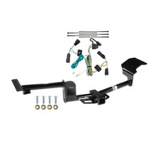 2012-2019 Ford Flex Draw-tite Class 3 Trailer Hitch, 2 Inch Square Receiver Bundle w/ Plug-n-Play T-One Wiring Harness