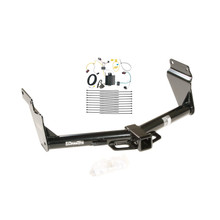 2014-2021 Jeep Grand Cherokee EcoDiesel Engine Draw-tite Class 4 Trailer Hitch, 2 Inch Square Receiver Bundle w/ Plug-n-Play T-One Wiring Harness